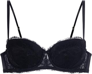 DORINA Women's Lace-Padded Balconette Bra