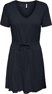 ONLY Female Dress Normal Cut V-Neck Short Dress