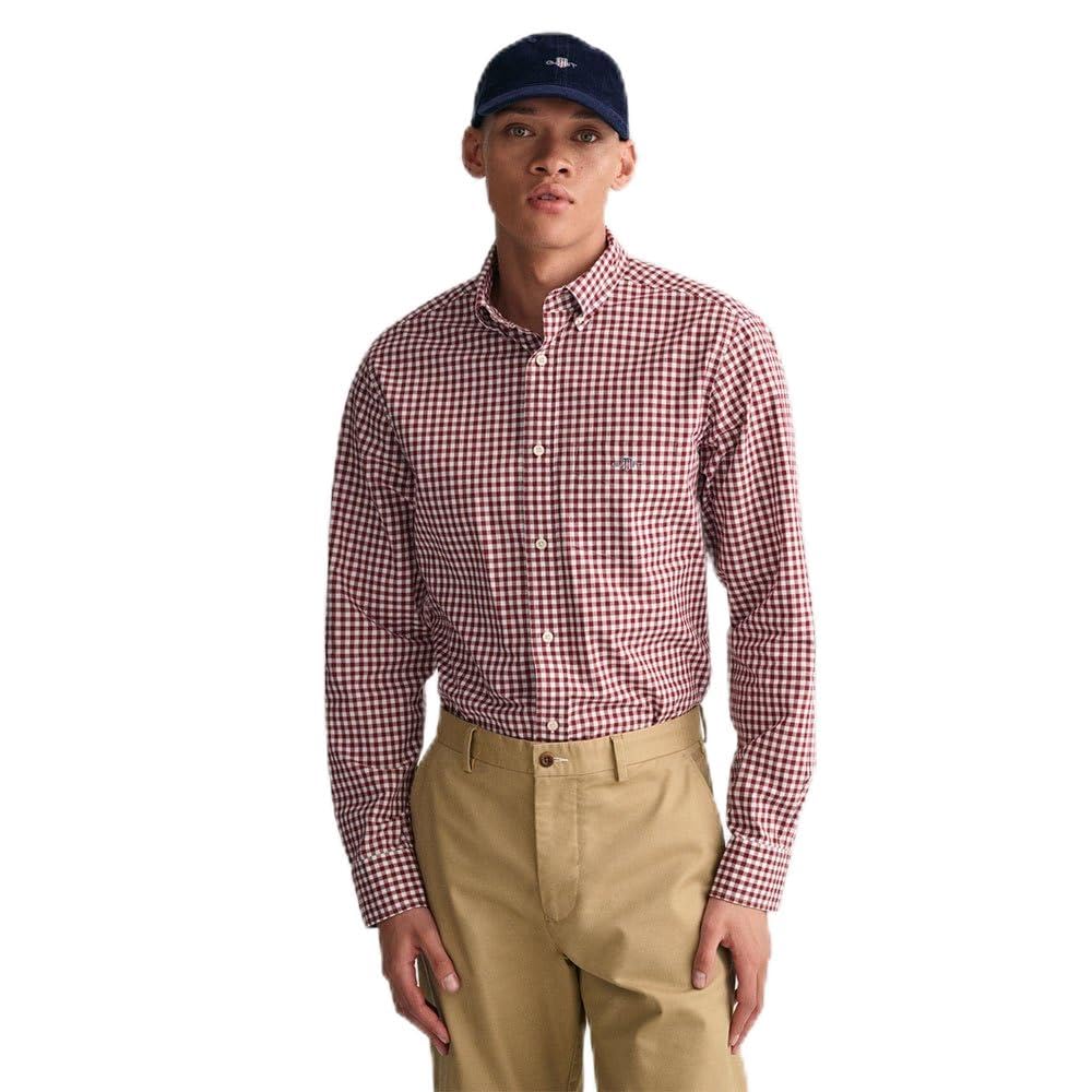 GANT Reg Poplin Gingham Shirt Blouses Women