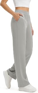 ODODOS Women's Modal Soft Classic Pants Mid Rise Pull-On Lounge Casual Work Pants with Pockets- 27" / 29" / 31" Inseam