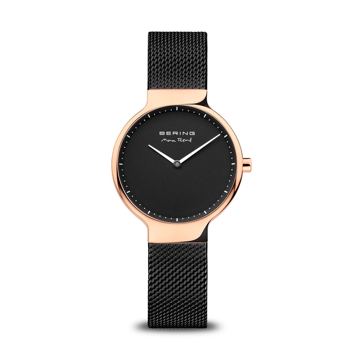 BERING Damen Quarz Uhr | Armbanduhr 31 mm Edelstahlgehäuse und Zifferblatt | Mil