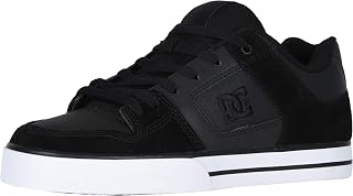 DC Men's Pure Casual Low Top Lace Up Skate Shoe Sneaker