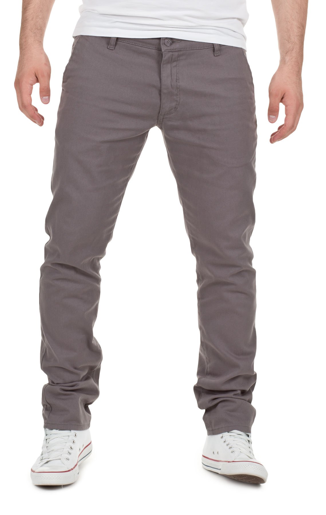 YZB Yazubi Men's Tech Chino Trouser – Slim Fit, Model: Kyle, Chino Trousers Jean