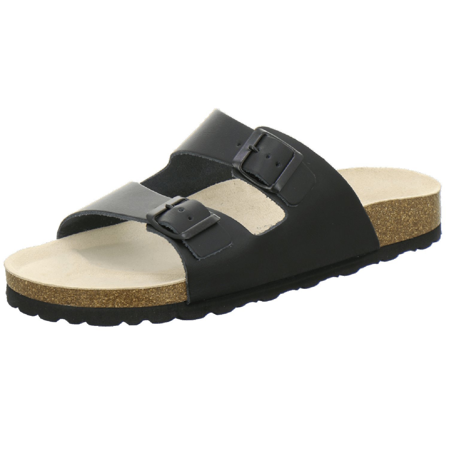 AFS Shoes 3100, Comfortable Mules for Men Leather Slippers Work Shoes Made in Ge