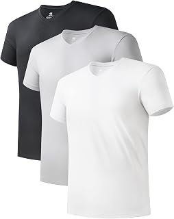 DAVID ARCHY Mens V-Neck Cotton Sleeveless Vests 2 Pack S M L XL