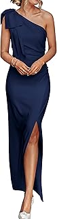 PRETTYGARDEN Women's One Shoulder Cocktail Maxi Dresses