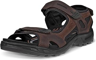 ECCO Mens 2026 Offroad Yucatan Lightweight Flexible Durable Leather Sandals