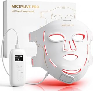 Red Light Mask for Full Face, 460–850nm LED Light Mask