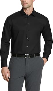 Kenneth Cole New York Men's Dress Shirt Regular Fit Solid