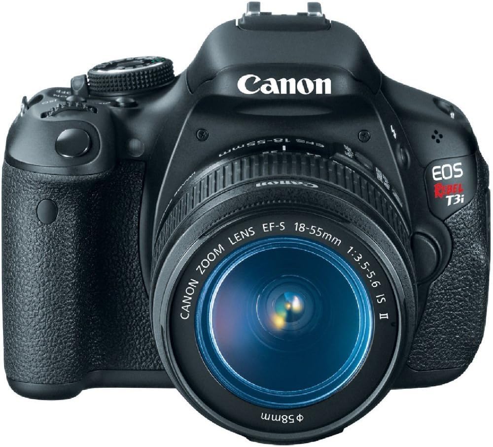 Canon EOS Rebel T3i Digital SLR Camera with EF-S 18-55mm f/3.5-5.6 IS Lens (Rene