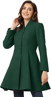 Allegra K Women's Classic A-Line Coat (pack of 1)