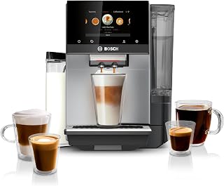 Bosch 800 Series Fully Automatic Coffee, Espresso Machine- Stainless Steel | Double Cup, Touchscreen, Large Bean Capacity, 36 Drinks, Cold Brew, Save up to 30 Profiles - Integrated Milk Container