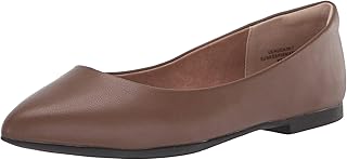 Amazon Essentials Women's Pointed Toe Ballerinas