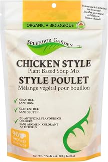 Splendor Garden Organic Chicken Style Plant Based Soup Mix - 360g