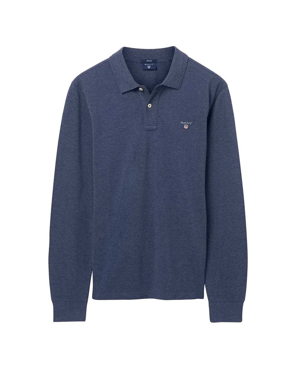 GANT Men's Solid Pique SS Rugger Polo Shirt
