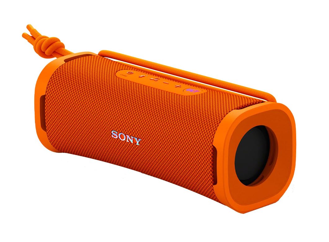 Sony ULT Field 1 Wireless Bluetooth Portable Waterproof Speaker, Orange | 12 Hr 