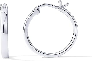 PAVOI Gold Hoop Earrings for Women, 14K Gold Plated Lightweight Hoops