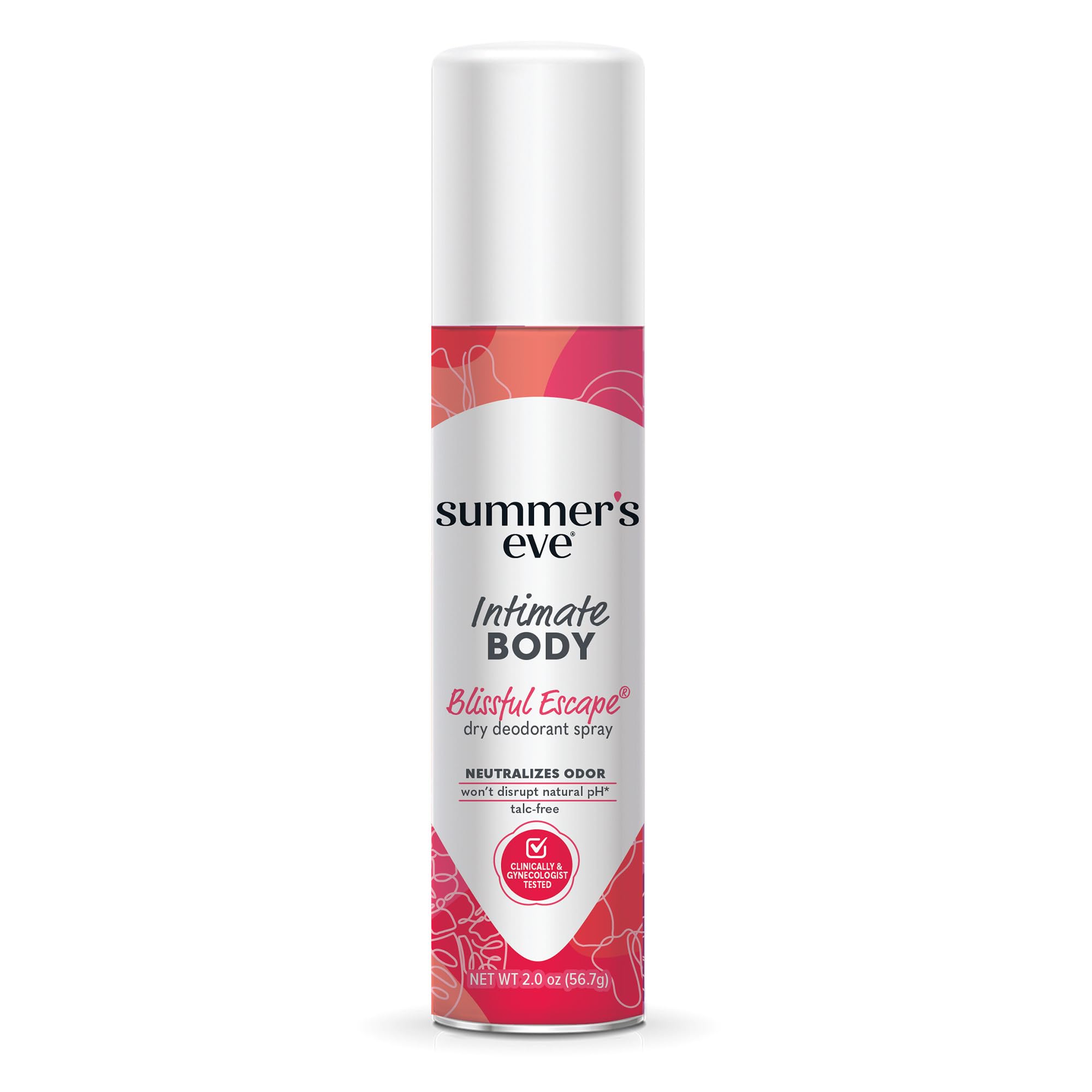 Summer's Eve Daily Refreshing Feminine Spray, Blissful Escape, 2 Oz | Talc-Free,