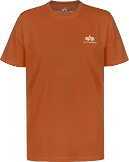 ALPHA INDUSTRIES Alpha Indutries Basic T Small Logo Neon Print T-Shirt for Men (Pack of 1)