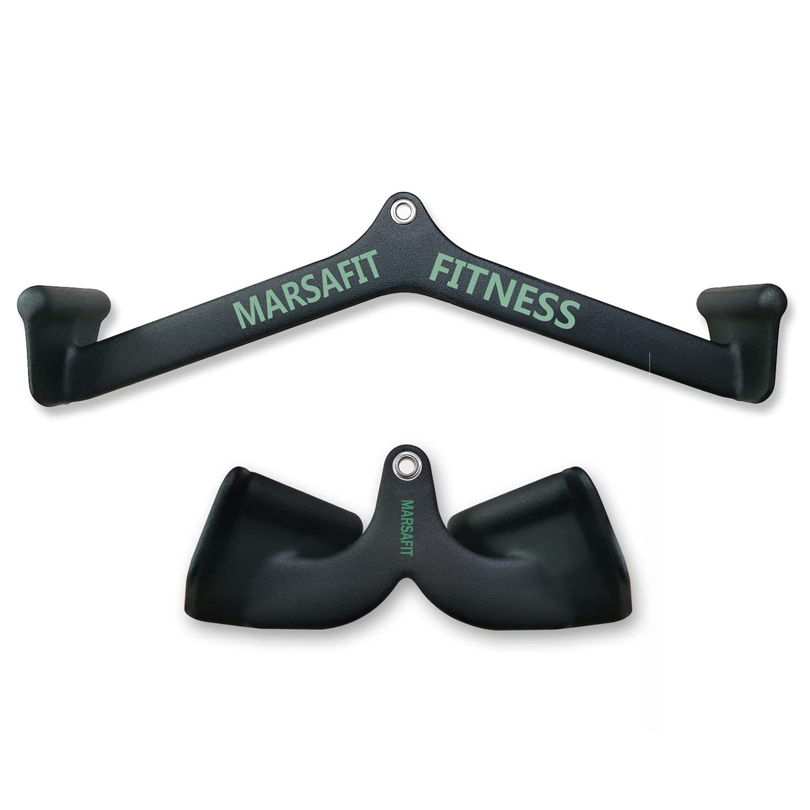 Home Gym Fitness Rowing T-bar V-bar Pulley Cable Machine Attachments, Bicep Curl