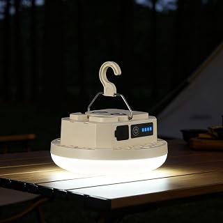 Vcwtty Rechargeable Camping Lantern, 3000LM Magnetic, Cool White | Soft Start Eye Protection, 4000mAh, 72H Runtime, USB-C, Hanging Hook, IP65, Tent Light, for Power Outage, Emergency, Hiking