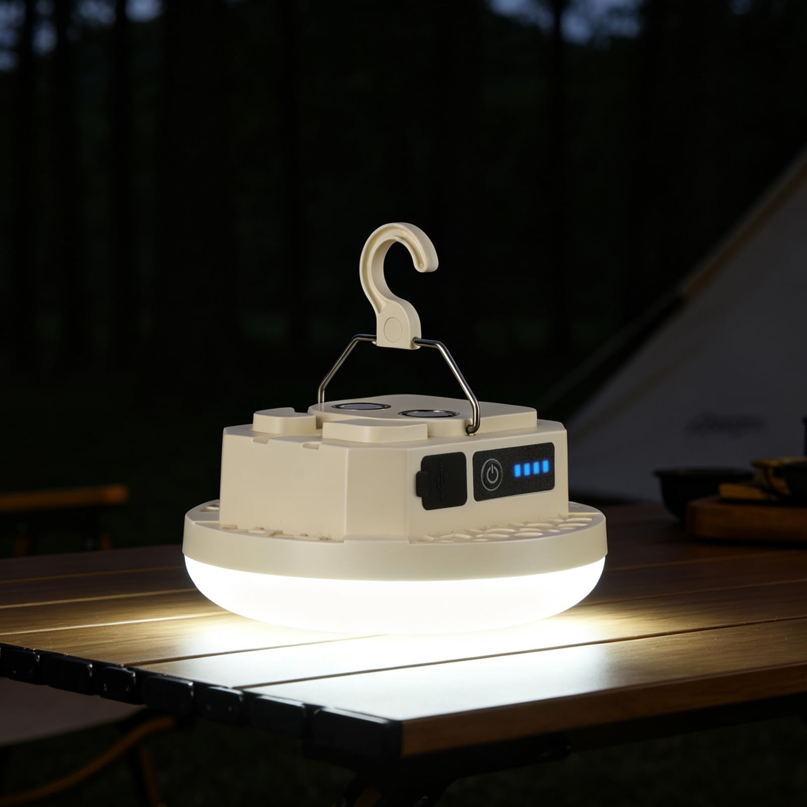 Vcwtty Rechargeable Camping Lantern, 3000LM Magnetic, Cool White | Soft Start Ey
