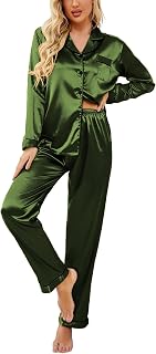 Ekouaer Women's Short Sleeve Zip Up Dress with Pockets S-XXL