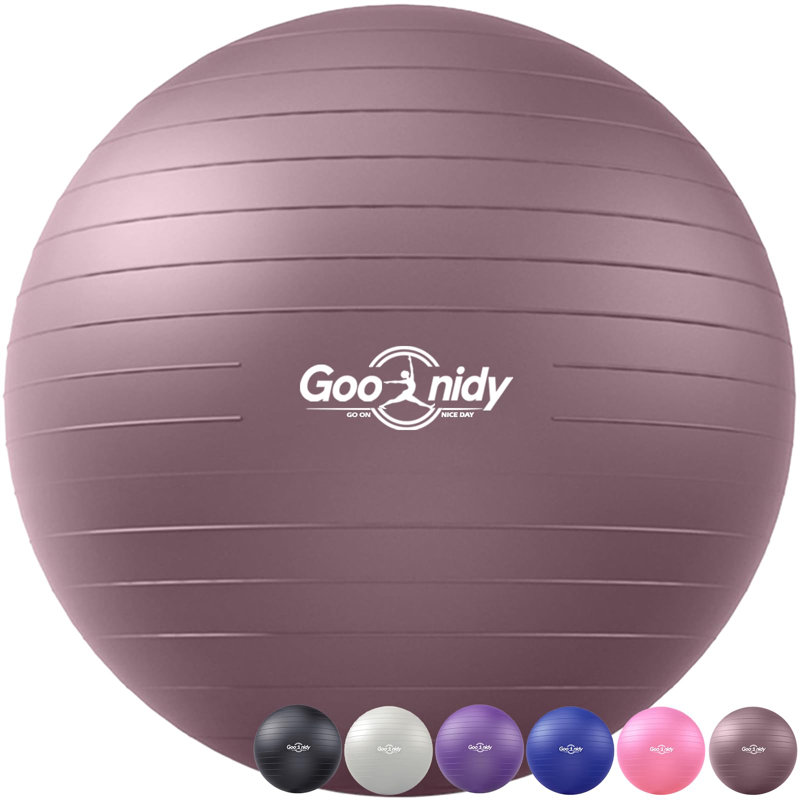 Soft Exercise Ball, Yoga Pregnancy Ball Chair, Pilates Equipment with Pump | Ant