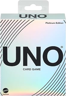 Mattel Games UNO Dare Adult Only Card Game, 18+, 2-10 Players | HPY61 Premium Holographic Foil Cards for Kids, Teens and Family Nights