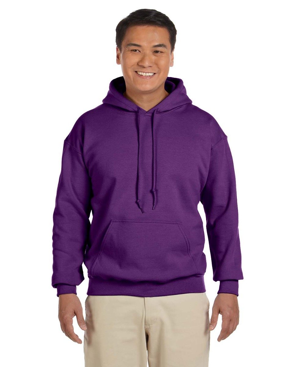 Gildan Fleece Hooded Sweatshirt, Style G18500 Men's Hoodie (Pack of 1)