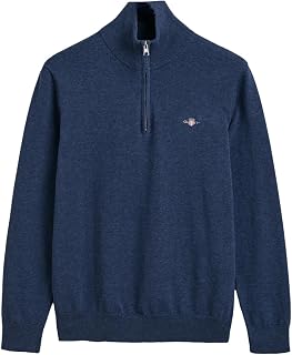 Gant Classic Cotton Half Zip Men's Pullover (Pack of 1)