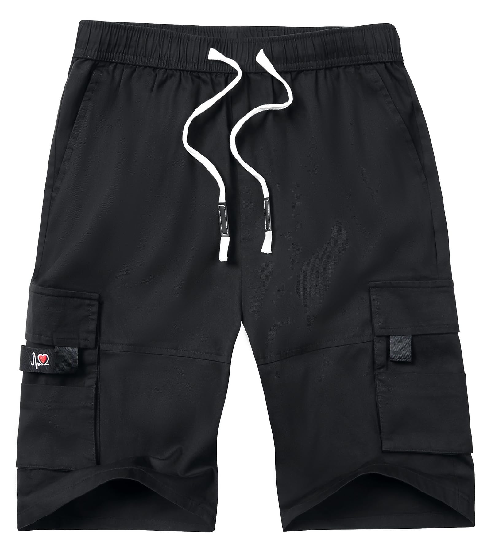 ELETOP Mens Cotton Cargo Shorts Casual Big and Tall Work Shorts