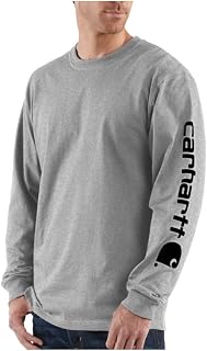 Carhartt Herren Signature Sleeve Logo Langarm T-Shirt T-Shirt (1er Pack)