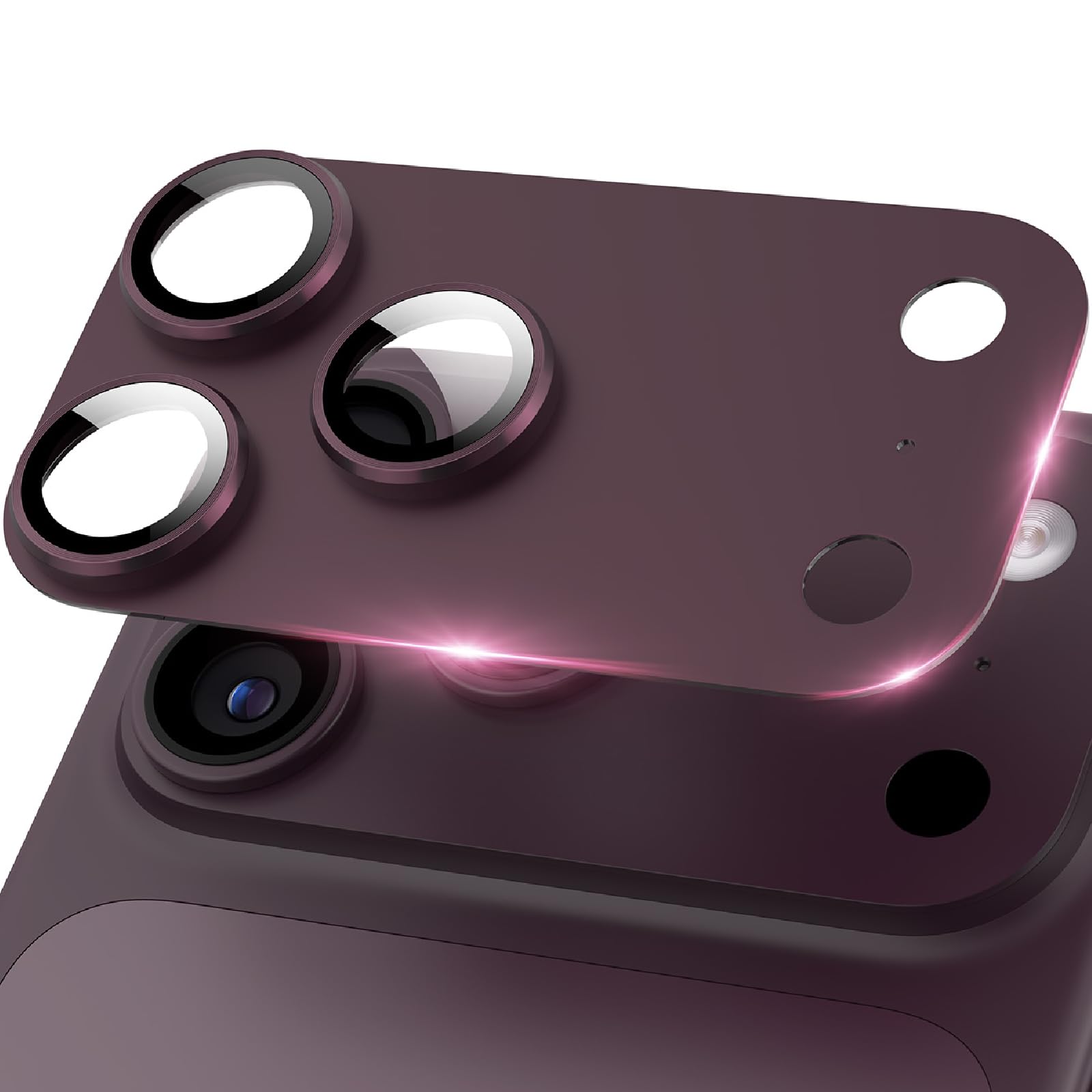 Protezione per obiettivo della fotocamera Phone Pro [copertura completa in metal