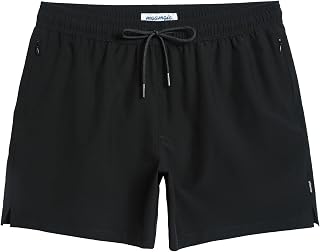 maamgic Mens 5 in Stretch Quick Dry Swim Shorts with Mesh Lining and Zip Pockets
