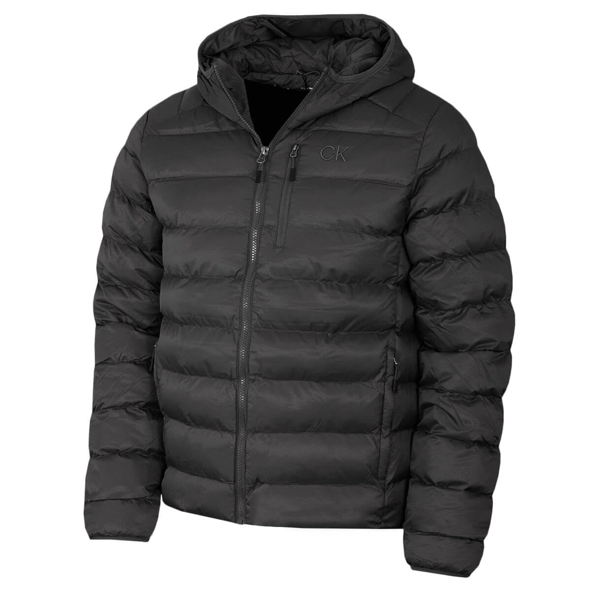 Calvin Klein Men's San Gabriel 2026 Jacquard Padded Jacket