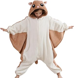 ATOZ Onesie for Kids, Animal Pajamas Halloween Cosplay Costume Girls Boys | Children Christmas Sleepwear Flannel One Piece Loungewear