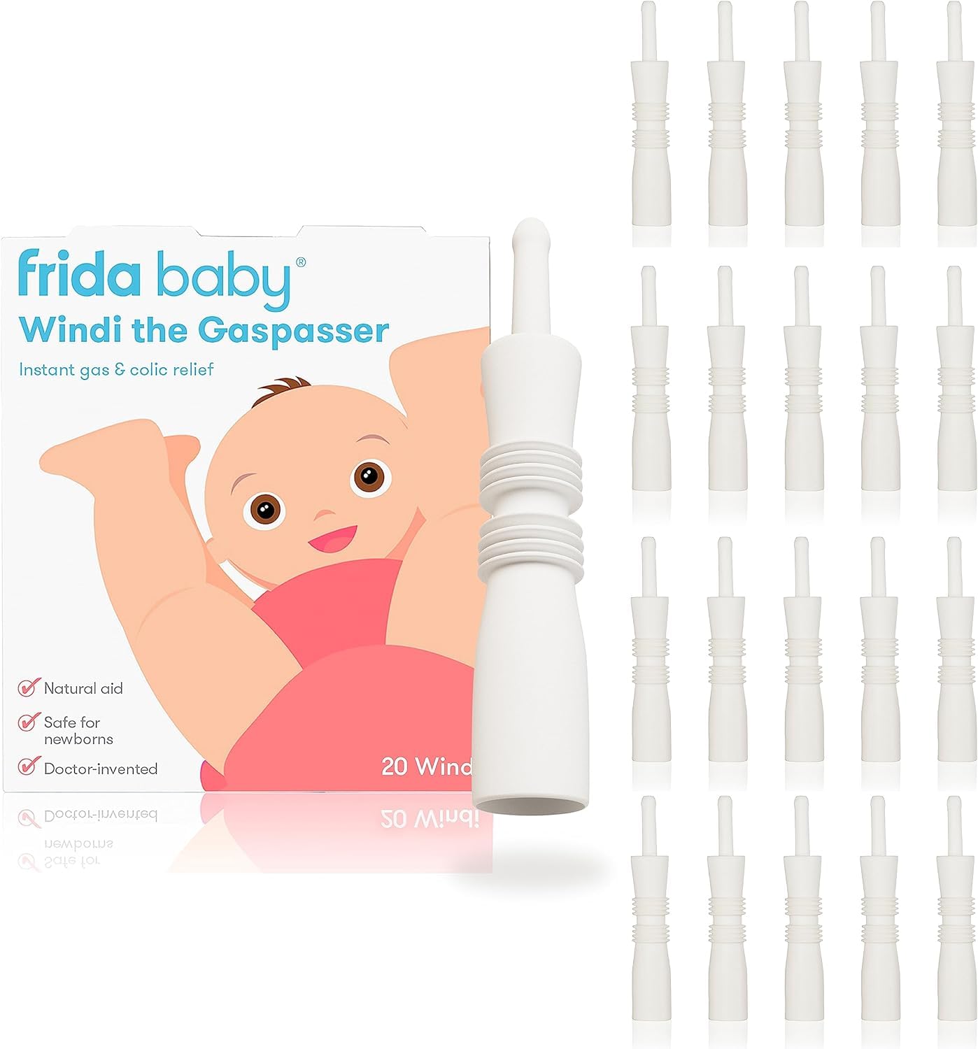 Frida Baby Windi Gas Passer, Baby Gas Relief for Babies & Infants, 10ct | Drug F