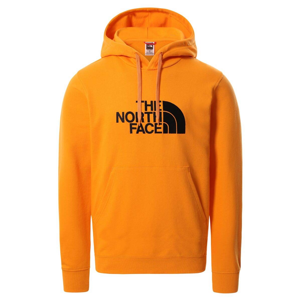NF Men's Light Drew Peak Hoodie Sweatshirt EU XS, Orange, XS, orange