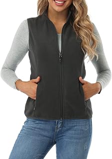 Fuinloth Women's Fleece Gilet Bodywarmer Lightweight