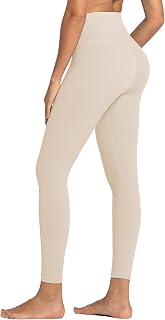 Sunzel Women's Sports Leggings, Opaque Sports Trousers, High Waist Yoga Leggings with Pockets for Sports, Fitness, Leisure