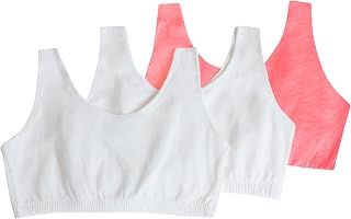 Fruit of The Loom Women's Built Up Tank Style Sports Bra Fashion Colors