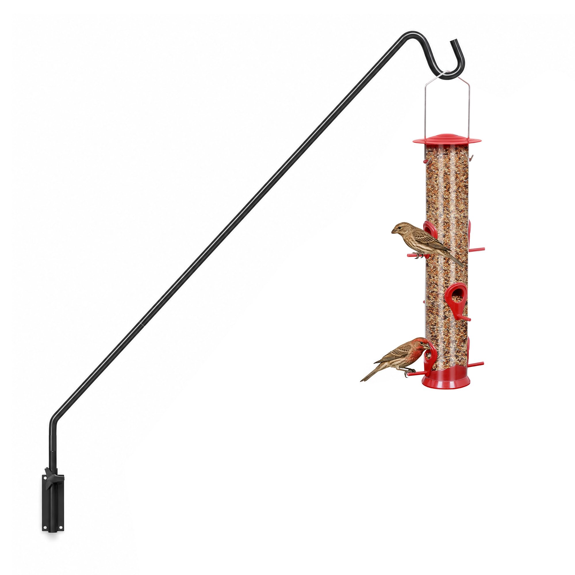 Heavy Duty Extended Reach Wall Mounted Deck Hook Wall Pole, Wall Bracket Directi
