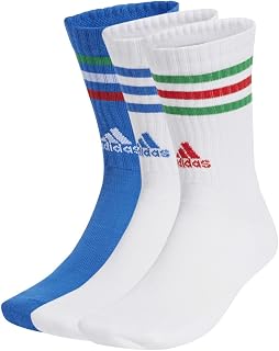 adidas Unisex Quilted Socks 3-Stripes (3 Pairs)