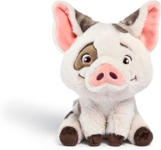 Simba Pua 25 cm plush soft toy, Moana 2 soft cuddly plush Pig, Suitable from the First Months of Life