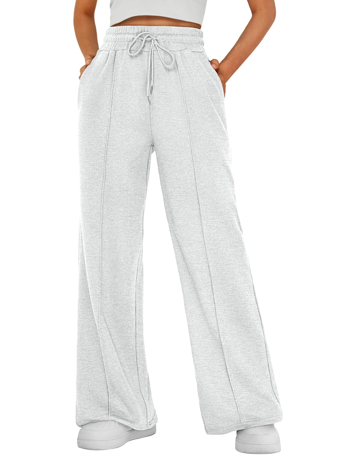 AUTOMET Women Wide Leg Sweatpants Loose Travel Pants Autumn Fashion Outfits 2025