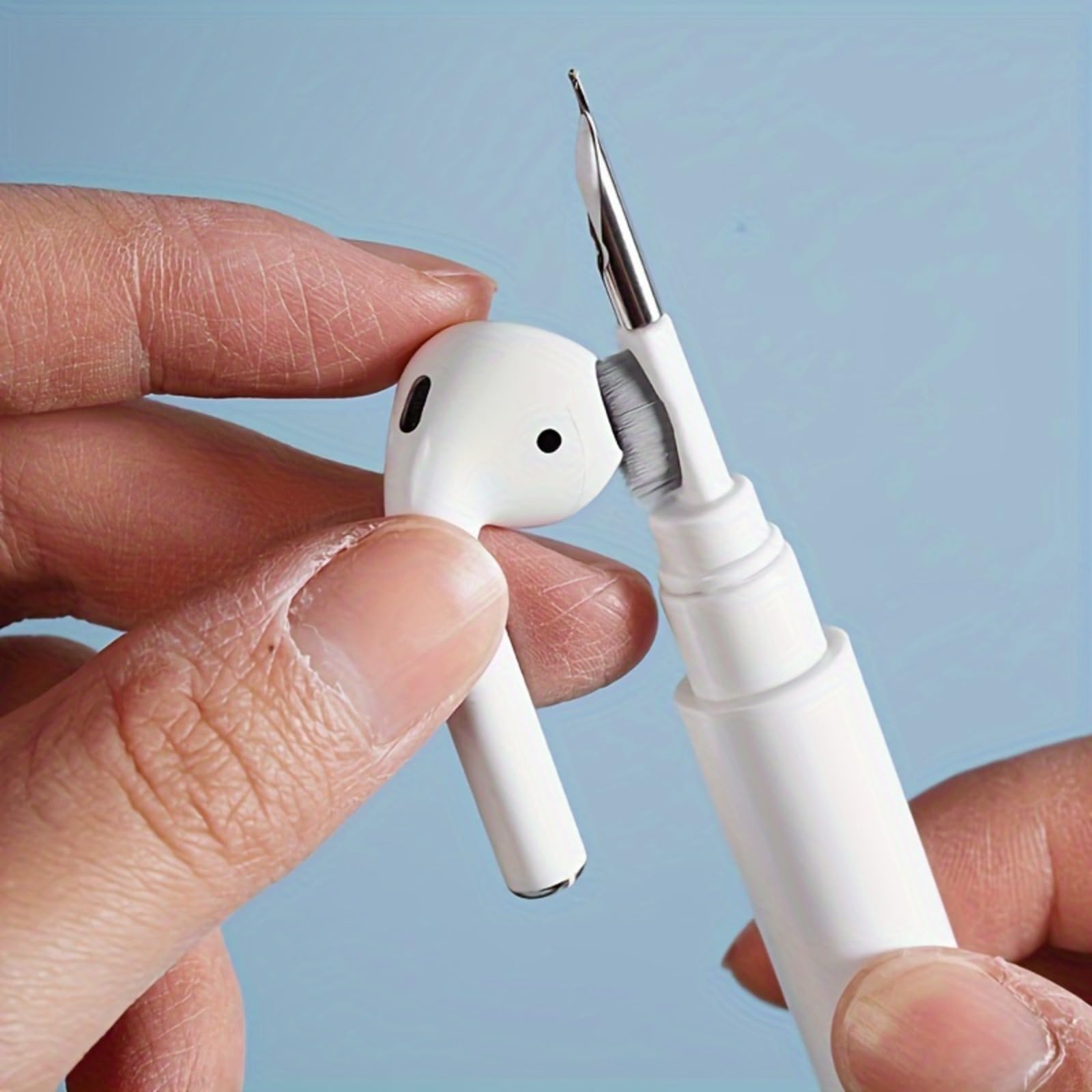 Multi-Functional Cleaning Brush for Earbuds and Charging Case, Double-Head Desig