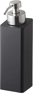 Yamazaki Industries 5211 Magnetic Two-Way Dispenser, Foam Type, Black, (W x D x H) Approx. 2.8 x 4.1 x 9.3 inches (7 x 10.5 x 23.5 cm), Tower Foaming Type Soap Only, Easy Care