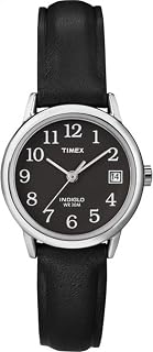 Timex Women's Quartz Watch with Leather Strap 12345465646