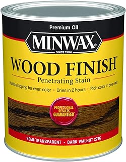 Minwax Wood Finish, Dark Walnut, 1 Quart
